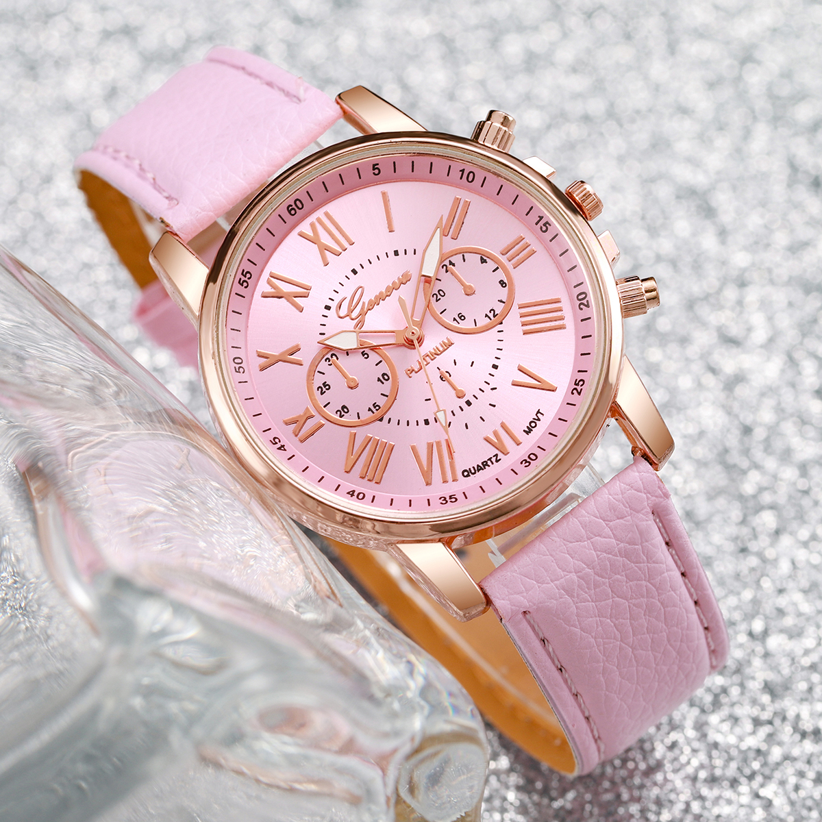6PCS/Set Fashion Women Watches - Mystery Jewelry Jar Watches 评论和价格