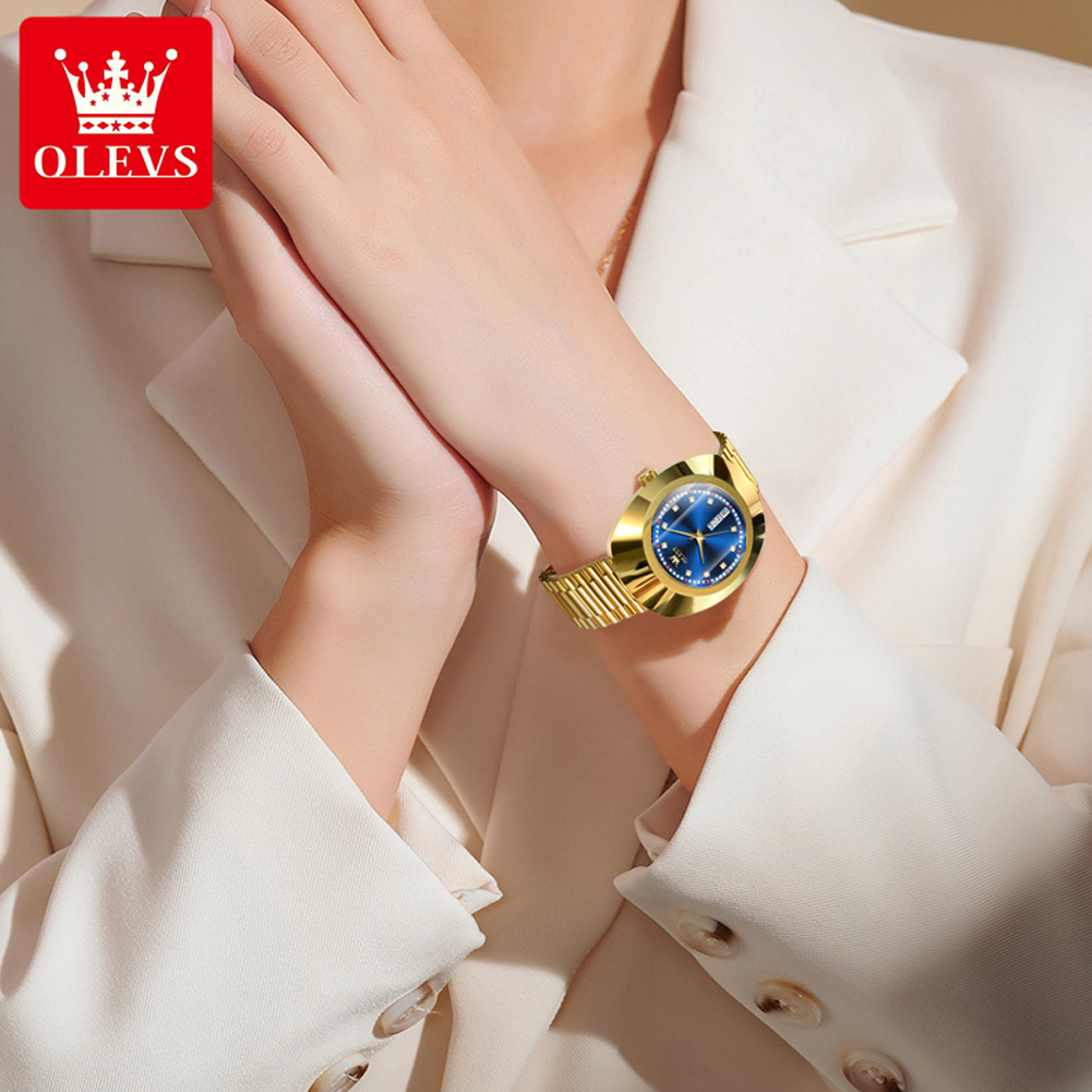 OLEVS 7017 New Diamond Luxury  - Jewelry Diamond Watches 评论和价格