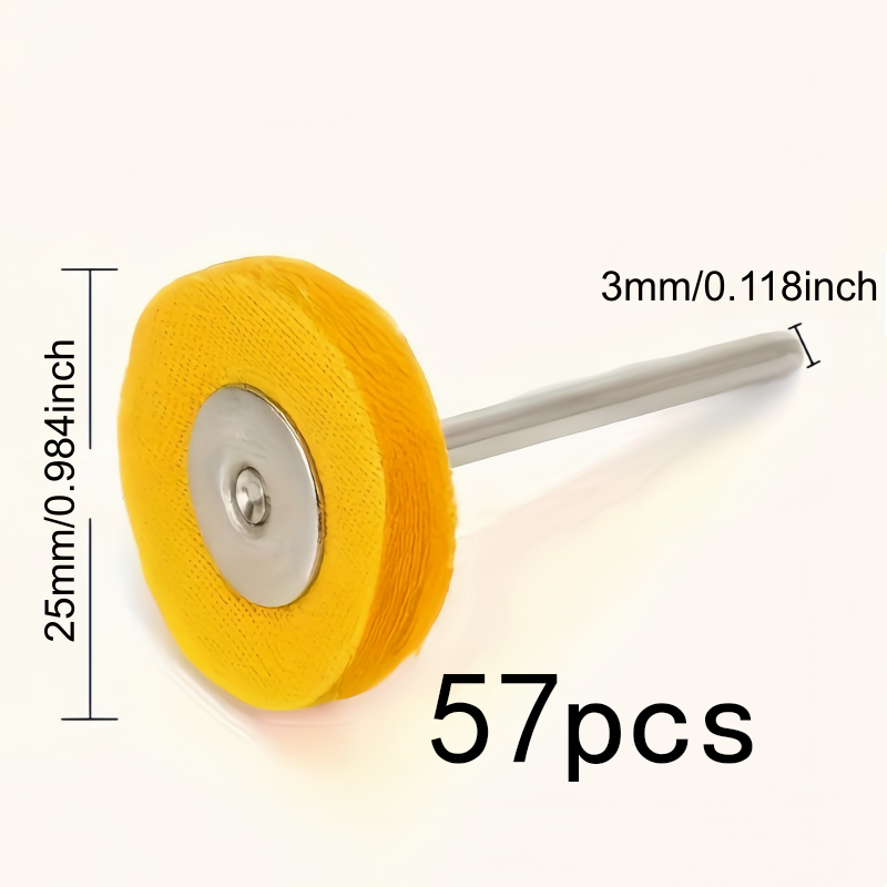 57Pcs 3mm Yellow Polishing Clo - Jewelry Watch 评论和价格