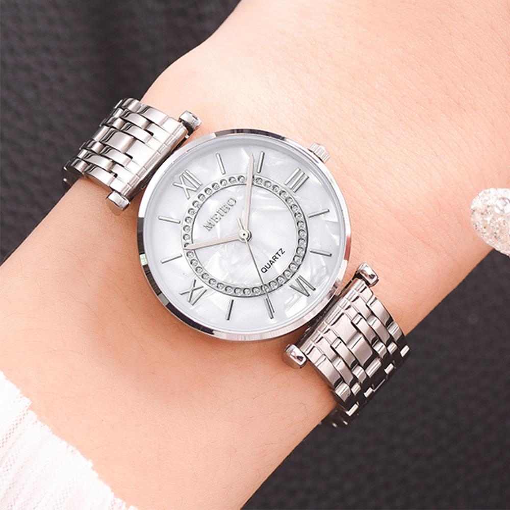 Luxury Crystal Women Bracelet  - Jewelry Diamond Watches 评论和价格