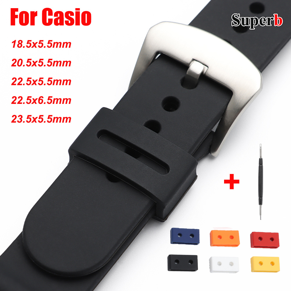 For Casio Rubber Ring Watch St - Watch Strap Replacement 评论和价格