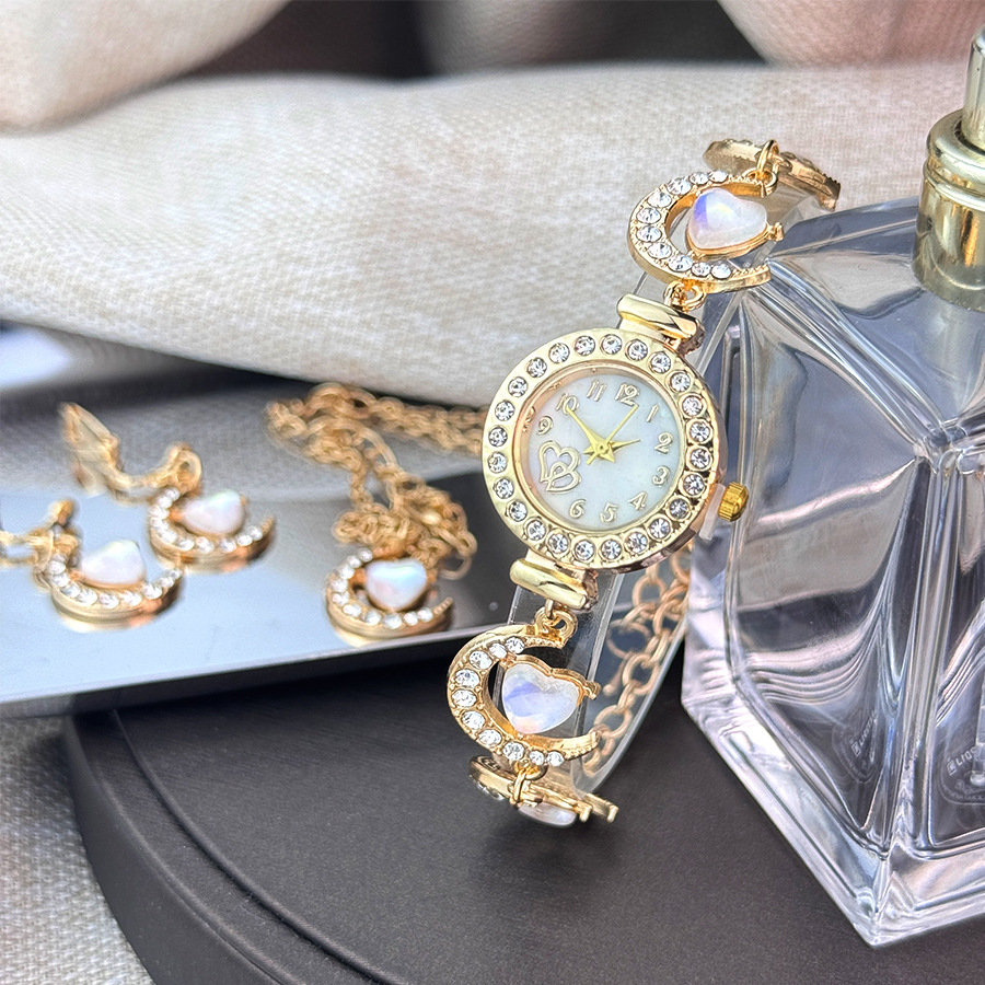 3pcs/set Vintage Love Moon Jew - Vintage Jewelry Watches Women 评论和价格