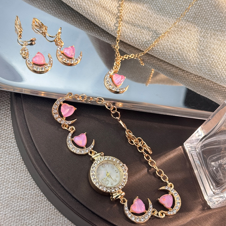3pcs/set Vintage Love Moon Jew - Vintage Jewelry Watches Women 评论和价格