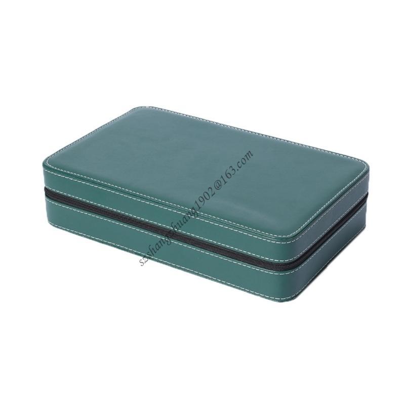 Q6RB Watch Travel Box with Zip - Jewelry Box That Holds Watches 评论和价格