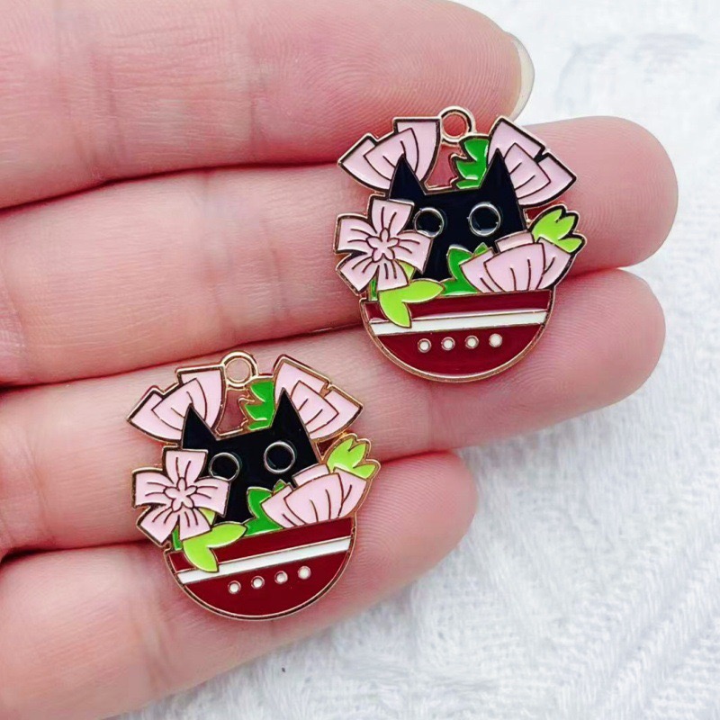 10pcs Cactus Plant Oil Drop Al - Jewelry & Watches Review 评论和价格