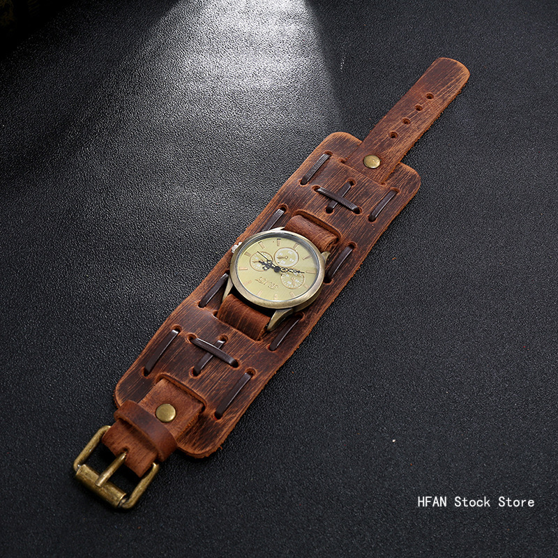Pop Punk Retro Vintage Belt St - Vintage Jewelry Watches Women 评论和价格