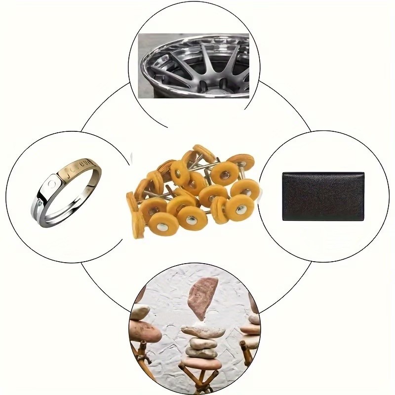 38Pcs 3mm Yellow Polishing Clo - Jewelry Watch 评论和价格