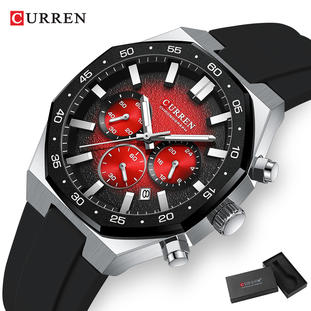 CURREN Fashion Casual Men Spor - Jewelry Watch 评论和价格