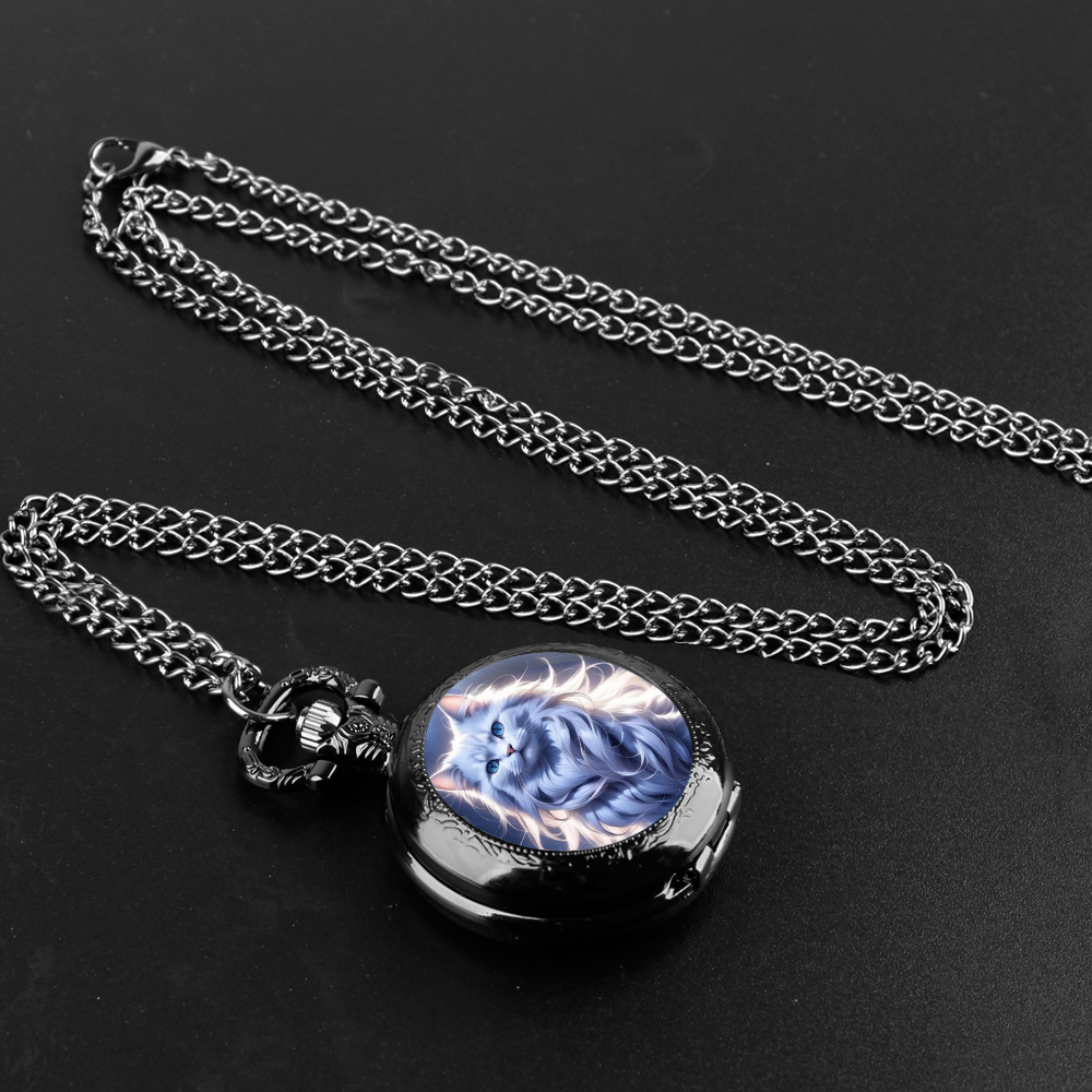Cute kawaii Cats Graphic Glass - Jewelry Watches For Kids 评论和价格