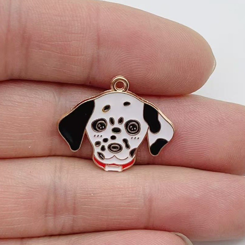 12pcs cartoon pet spotted dog  - Jewelry & Watches Review 评论和价格