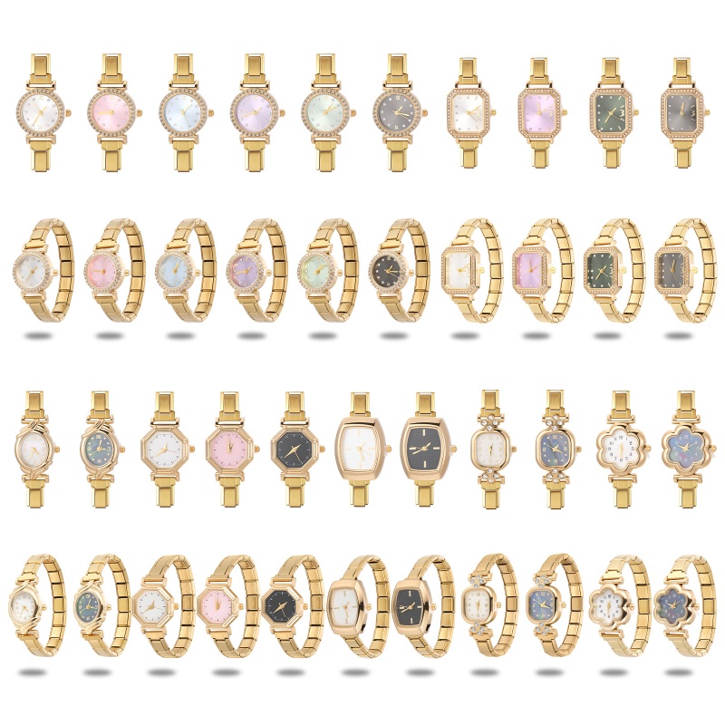 Flower Oval Shape High Quality - Mystery Jewelry Jar Watches 评论和价格