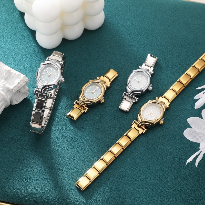 Flower Oval Shape High Quality - Mystery Jewelry Jar Watches 评论和价格