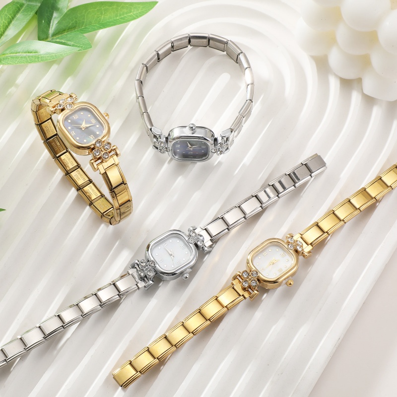 Flower Oval Shape High Quality - Mystery Jewelry Jar Watches 评论和价格