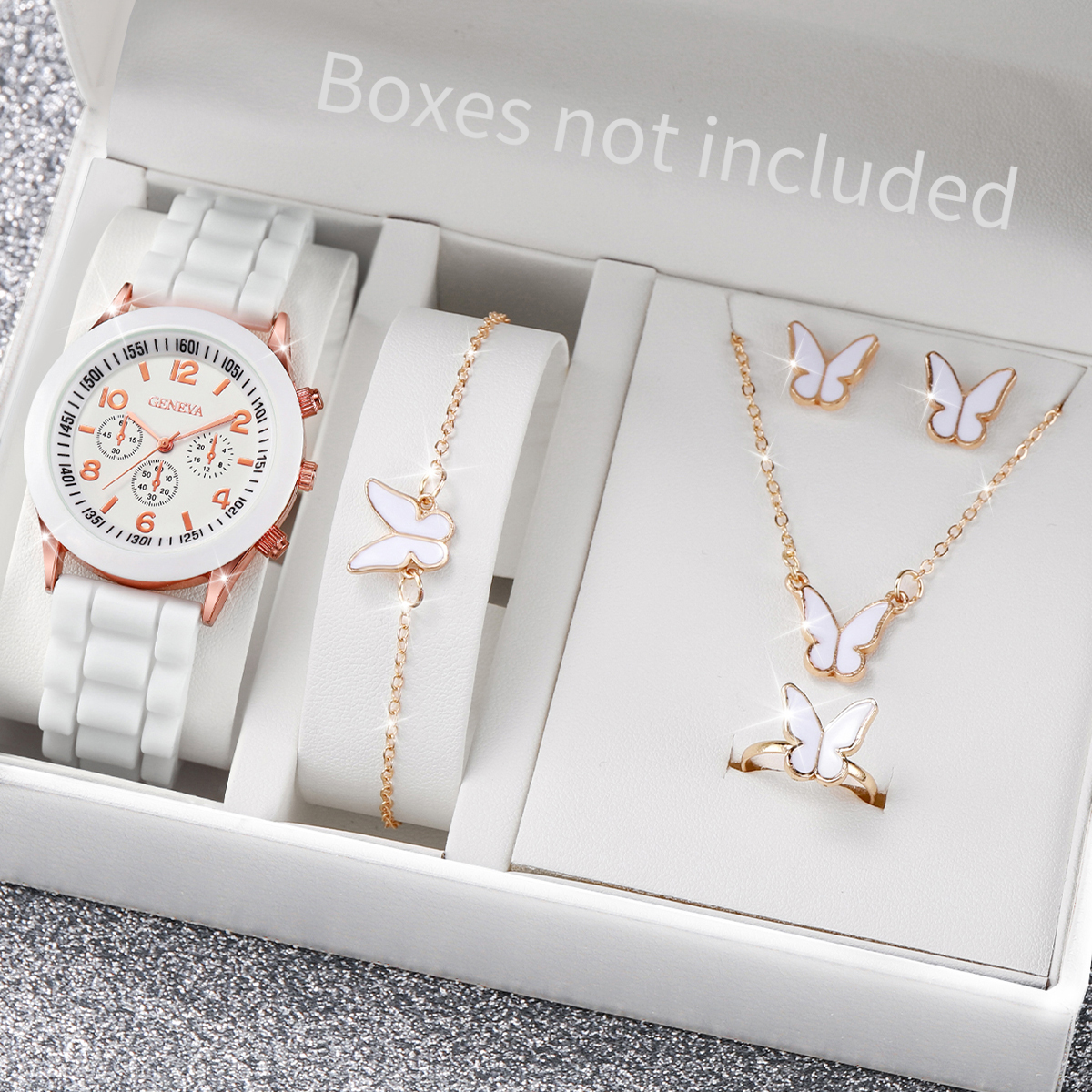 5/6PCS Fashion Women Watches J - Jewelry Watches For Kids 评论和价格