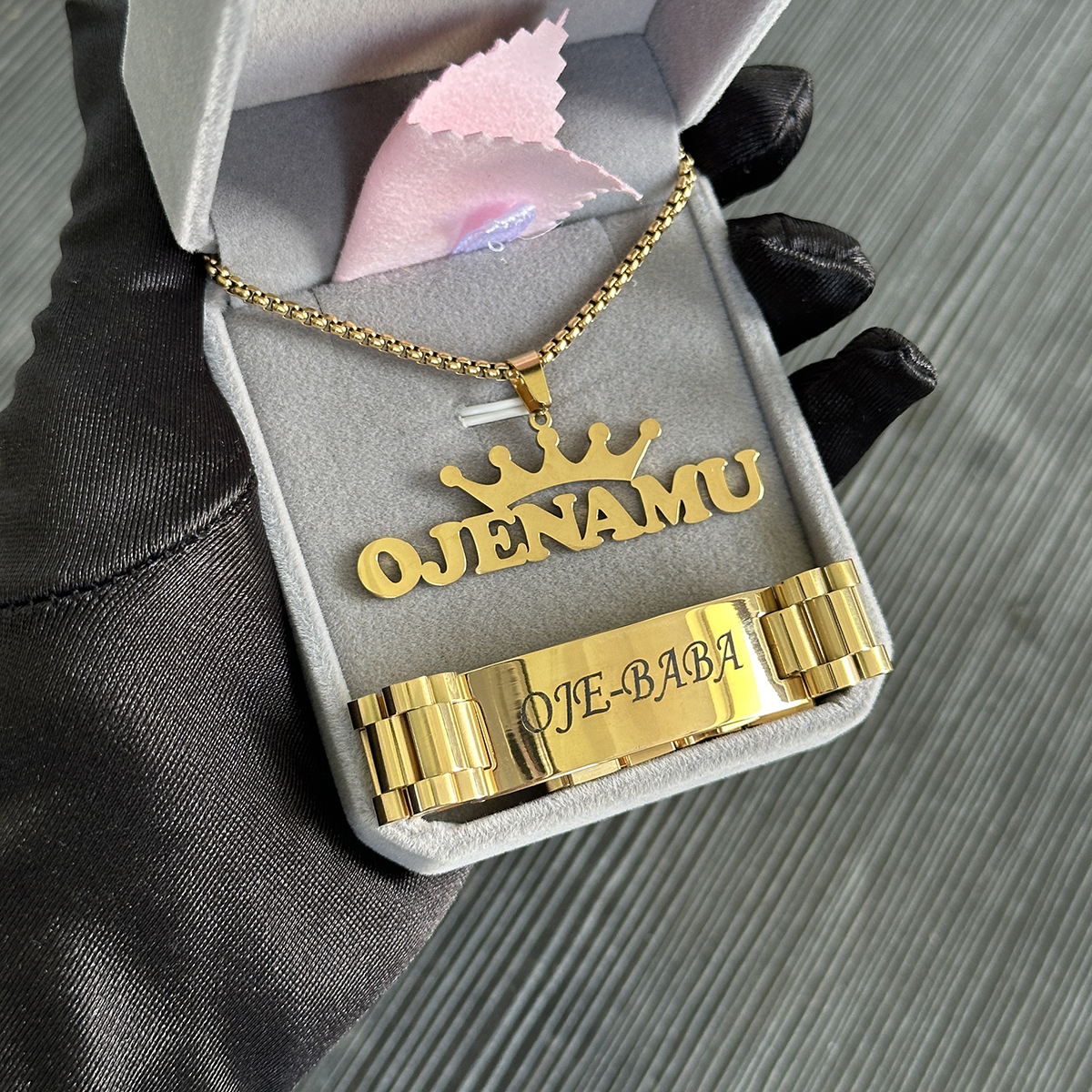 New Customized Name Necklace B - Jewelry Watches Men 评论和价格