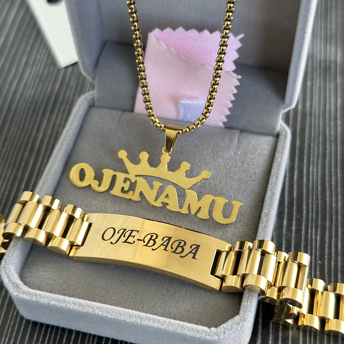New Customized Name Necklace B - Jewelry Watches Men 评论和价格