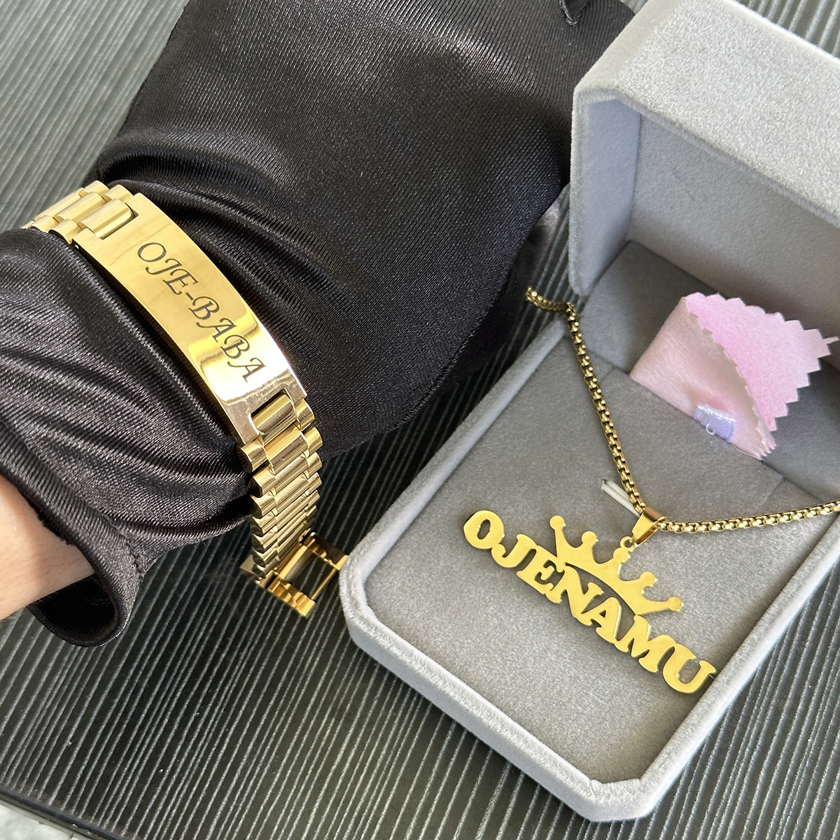 New Customized Name Necklace B - Jewelry Watches Men 评论和价格