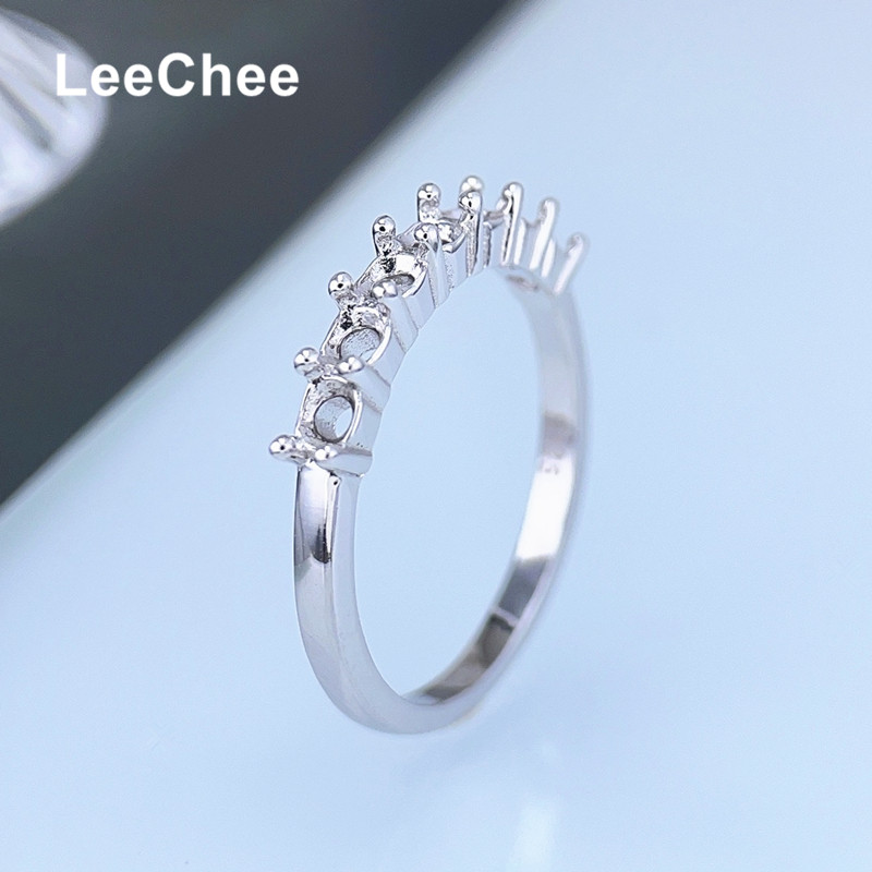 Fixed Band Ring Settings for M - Moissanite Ring 评论和价格