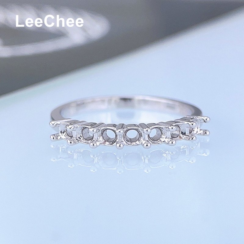 Fixed Band Ring Settings for M - Moissanite Ring 评论和价格