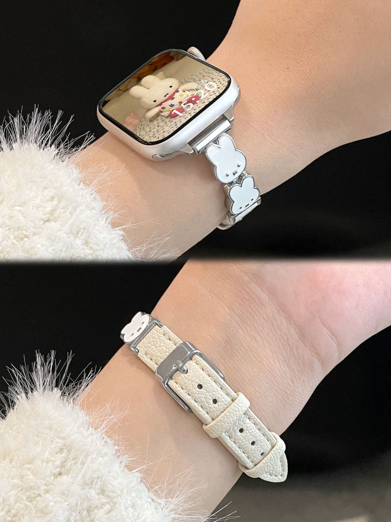 New Miffy Rabbit Leather Watch - Watch Strap Replacement 评论和价格