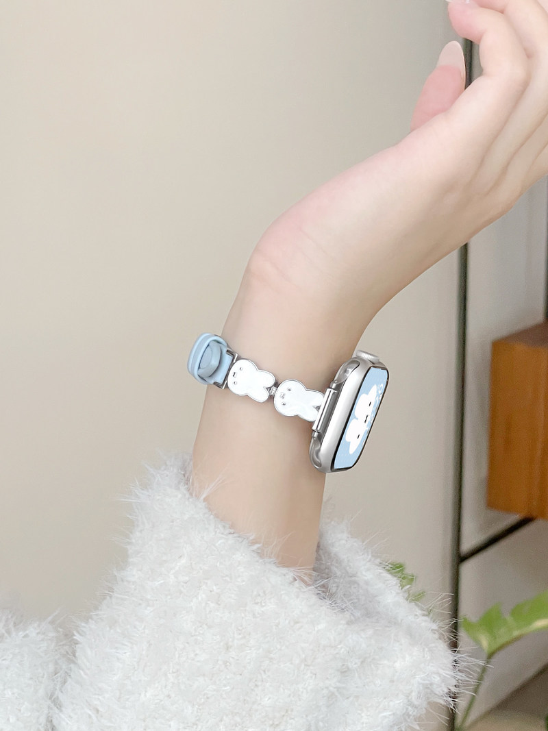 New Miffy Rabbit Leather Watch - Watch Strap Replacement 评论和价格