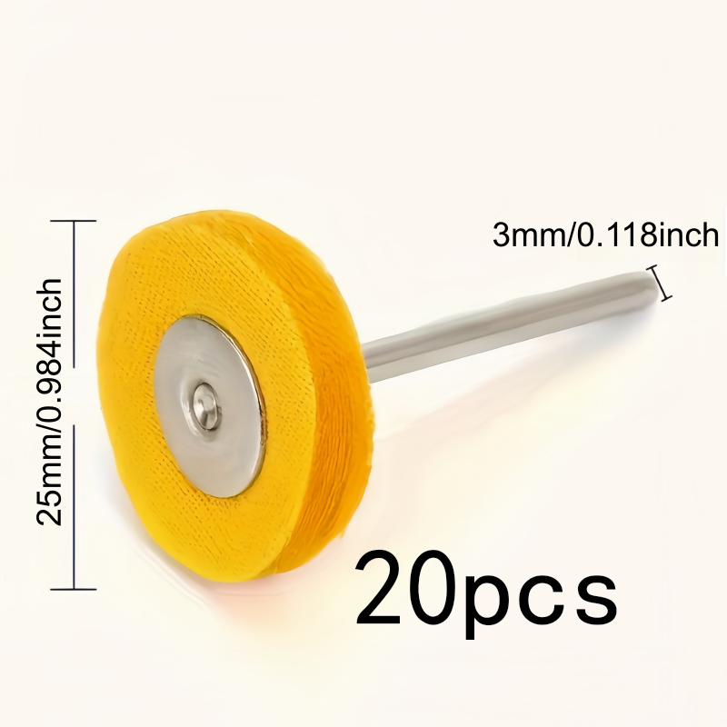 20Pcs 3mm Yellow Polishing Clo - Jewelry Watch 评论和价格
