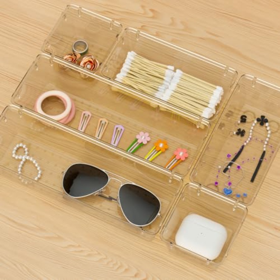 6 Pack Drawer Organizer Set, A - Jewelry & Watches Sp Zo O 评论和价格