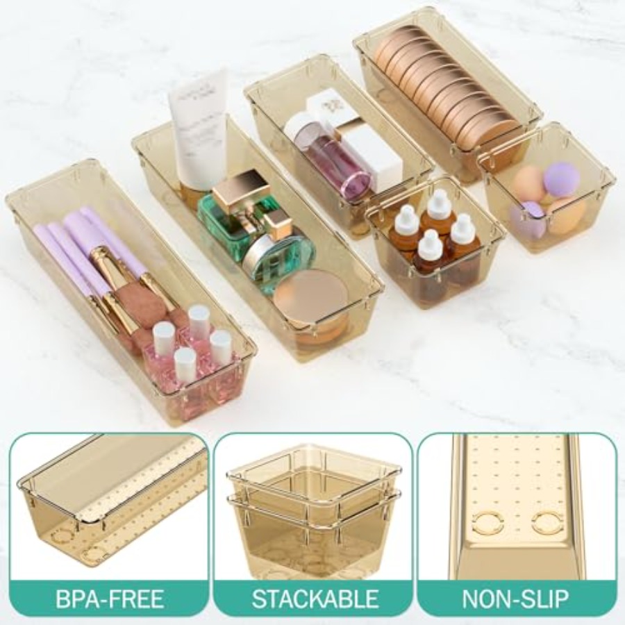 6 Pack Drawer Organizer Set, A - Jewelry & Watches Sp Zo O 评论和价格