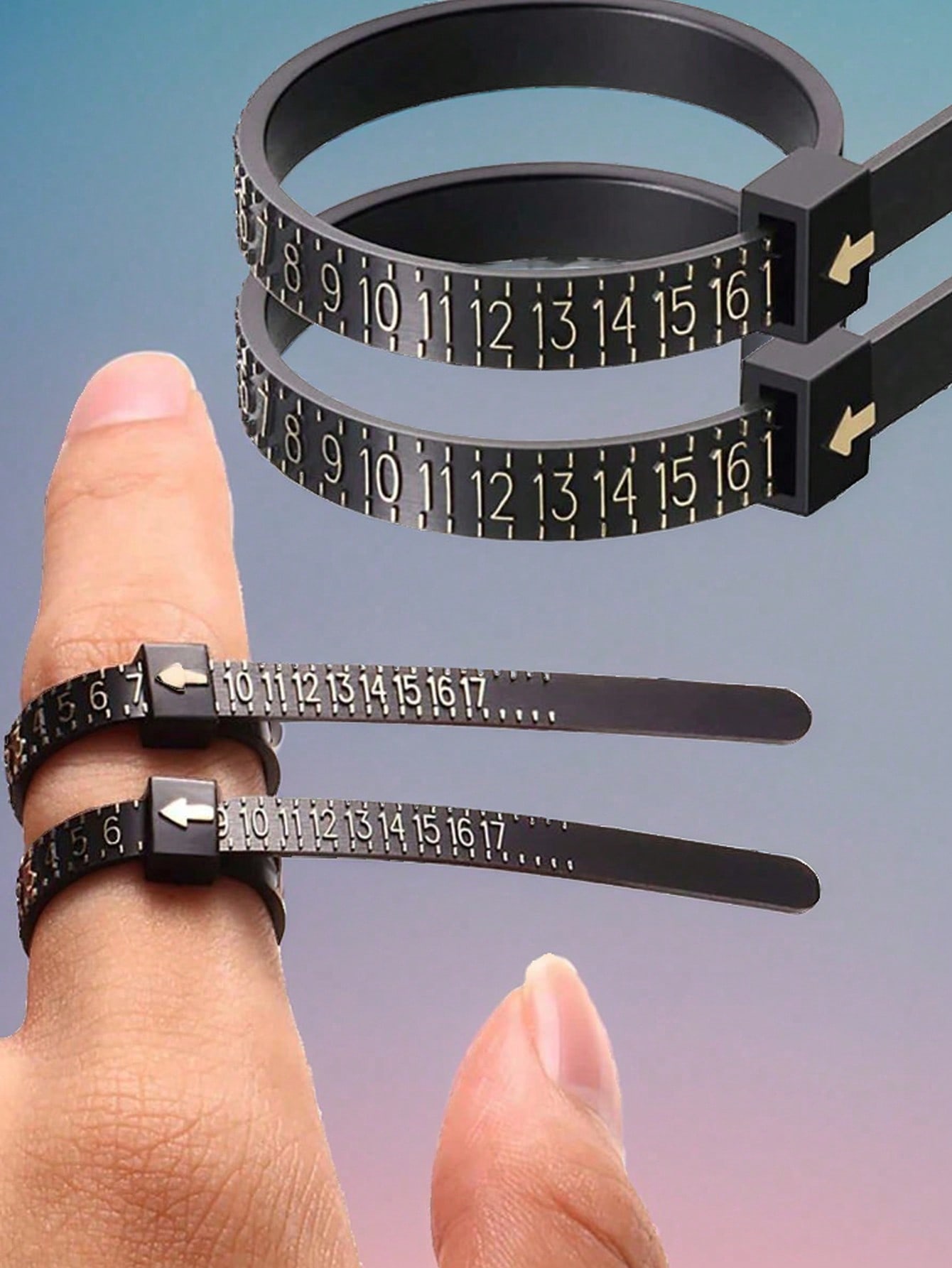 Ring Sizer Measuring Tape Tool - Jewelry & Watches Review 评论和价格
